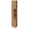 vidaXL Badschrank Artisan-Eiche 30x30x190 cm Holzwerkstoff