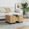 vidaXL Couchtisch Artisan-Eiche 60x60x38 cm Holzwerkstoff