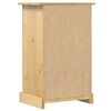 vidaXL Nachttisch Corona 53x39x84 cm Massivholz Kiefer