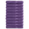 vidaXL Premium-Handt&uuml;cher SOLUND 10 Stk. Lila 100x200 cm 600 g/m&sup2;