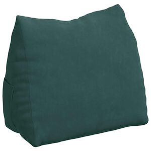 vidaXL R&uuml;ckenkissen Dunkelgr&uuml;n 60 x 20 x 50 cm Cordstoff