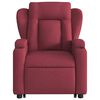 vidaXL Relaxsessel mit Aufstehhilfe Weinrot Stoff