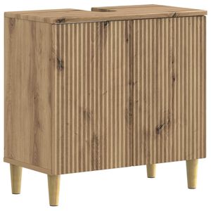 vidaXL Waschbeckenschrank ARNHEM Artisan-Eiche 59,5 x 31,5 x 59 cm