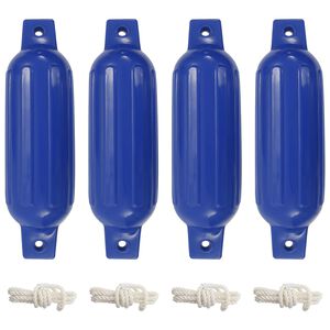 vidaXL | Bootsbumper | Blau 41 x 11,5 cm PVC