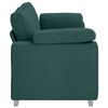 vidaXL Sofa Dunkelgr&uuml;n Gesamtabmessungen: 219 x 80 x 80 cm (B x T x H)
