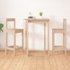 vidaXL Barst&uuml;hle 2 Stk. 40x41,5x112 cm Massivholz Kiefer