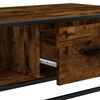 vidaXL Couchtisch R&auml;uchereiche 100x57x35 cm Holzwerkstoff und Metall