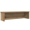 vidaXL K&uuml;chenregale Stapelbar 2 Stk. Artisan-Eiche 50x15x16 cm