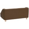 vidaXL Hundesofa Braun 85x50x39 cm Leinen