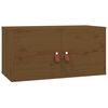 vidaXL Wandschrank Honigbraun 60x30x30 cm Massivholz Kiefer