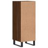 vidaXL Sideboard Braun Eichen-Optik 34,5x34x90 cm Holzwerkstoff