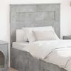 vidaXL Kopfteil Beton Grau 90 cm Holzwerkstoff