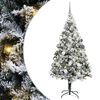 vidaXL K&uuml;nstlicher Weihnachtsbaum Wei&szlig; 180 cm