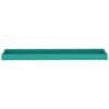 vidaXL Loggia Wandregale 2 Stk. Blau 80x15x4 cm MDF