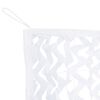 vidaXL Tarnnetz mit Aufbewahrungstasche 519x142 cm Wei&szlig;