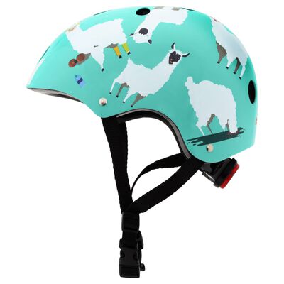 Mini Hornit Lids Kinder-Fahrradhelm Lazy Llama M