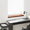vidaXL Fensterbank Braunes Holz 60 x 20 x 4,5 cm PVC