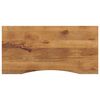 vidaXL Schreibtischplatte mit Aussparung 120x60x2,5cm Massivholz Mango