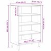 vidaXL Sideboard Altholz 57 x 35 x 89,5 cm Holzwerkstoff