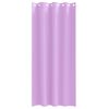 vidaXL Verdunkelungs-Vorh&auml;nge mit Ringen 2 pcs Lila 225 x 140 cm