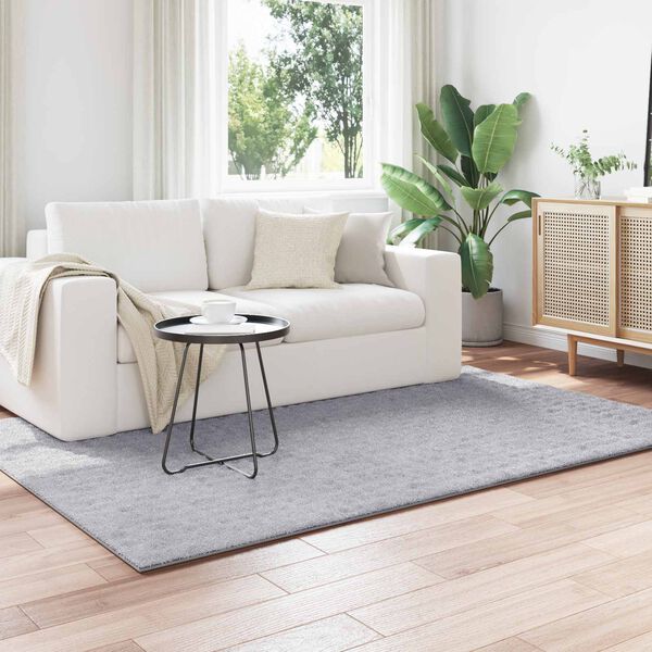vidaXL Bereichsteppiche Rechtwinklig HUARTE Grau 230 x 160 cm