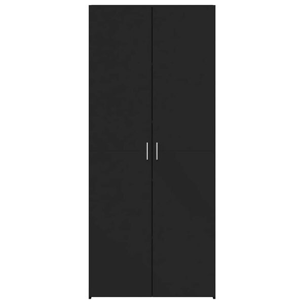 vidaXL Highboard Schwarz 70x42,5x185 cm Holzwerkstoff