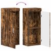 vidaXL Badezimmerm&ouml;bel-Set TULUM Ger&auml;ucherte Eiche Holzwerkstoff