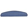 vidaXL Stufenmatten 10 Stk. 65x24x4 cm Blau Halbrund Gro&szlig;