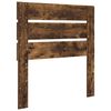 vidaXL Kopfteil Ger&auml;ucherte Eiche 90 cm Holzwerkstoff