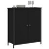 vidaXL Sideboard Schwarz 70x30x80 cm Holzwerkstoff