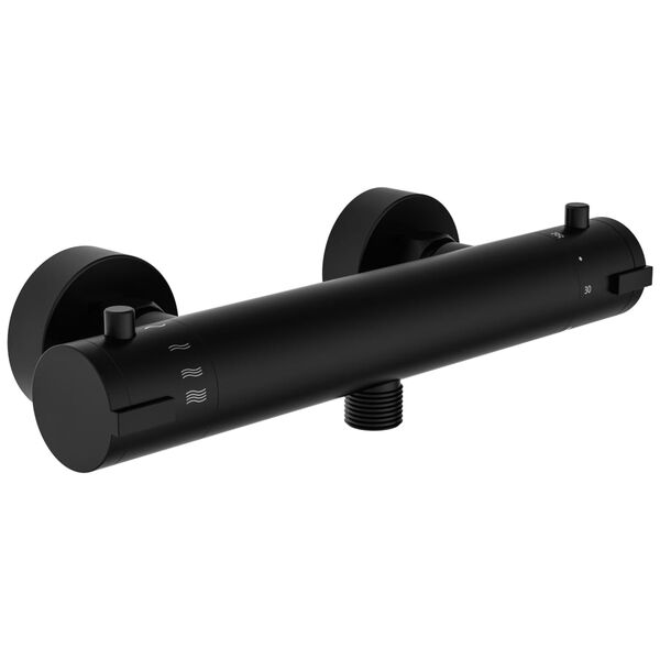 SCH&Uuml;TTE Duscharmatur mit Thermostat LONDON Schwarz