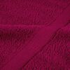 vidaXL Premium-Duscht&uuml;cher SOLUND 4 Stk. Bordeaux 70x140 cm 600 g/m&sup2;