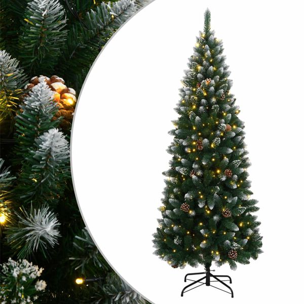 vidaXL K&uuml;nstlicher Weihnachtsbaum 300 LEDs 180 cm