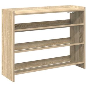 vidaXL Schuhregal Sonoma-Eiche 80x25x62 cm Holzwerkstoff