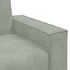 vidaXL Sessel Hellgrau 60 cm Samt