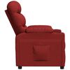vidaXL Relaxsessel Weinrot Stoff
