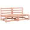vidaXL Gartensofas ohne Armlehnen mit Kissen 2 Stk. Douglasienholz