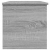 vidaXL Truhe Grau Sonoma 102x35x35 cm Holzwerkstoff