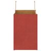 vidaXL Papiertragetaschen 250 Stk. mit Henkeln Rot 26x17x25 cm