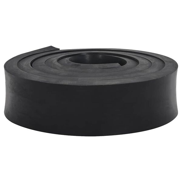 vidaXL Gummileiste f&uuml;r Schneepflug Schwarz 300x10x2 cm
