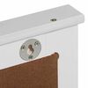 vidaXL Badezimmerm&ouml;bel-Set 3 pcs Antik Wei&szlig; Massives Kiefernholz