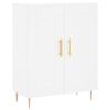 vidaXL Highboard Wei&szlig; 69,5x34x180 cm Holzwerkstoff