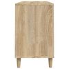 vidaXL Schuhregal Sonoma-Eiche 102x36x60 cm Holzwerkstoff