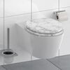 SCH&Uuml;TTE WC-Sitz mit Absenkautomatik MARMOR STONE