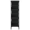 vidaXL Sideboard Schwarz 102x32x103,5 cm Holzwerkstoff