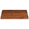 vidaXL Tischplatte 70x70x3,8 cm Quadratisch Altholz Massiv