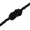vidaXL Arbeitsseil Schwarz 3 mm 500 m Polypropylen