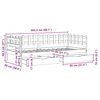 vidaXL Tagesbett mit Schubladen 80x200 cm Massivholz Kiefer