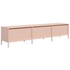 vidaXL TV-Schrank Rosa 202x39x43,5 cm Kaltgewalzter Stahl