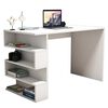 Homemania Computer-Schreibtisch Limber 120x60x75 cm Wei&szlig;